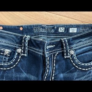 Miss Me Low Rise Flare Leg Jeans